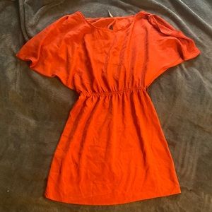 Lightweight red dress